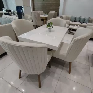 Inicio Comedor Minimalista Blanco