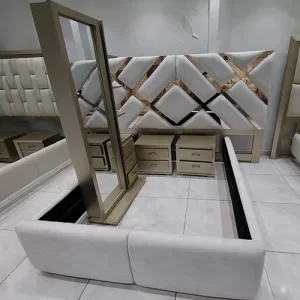 Inicio dormitorio elegante blanco